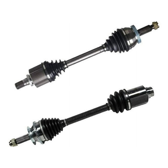 Left and Right CV Axle Shaft Set - Compatible with 2002 - 2006 Hyundai Santa Fe 4WD 2.7L V6 2003 2004 2005
