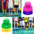 thumbnail image 2 of Kids Platform Walking Stilts (4 Pieces) - Non-Slip, Non-Marking, Easy Steps for Active Play, 2 of 5