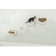 thumbnail image 5 of TRIXIE Eden Wall Mount Cat Tree Set, 2 Condos with 3 Steps, Cat Furniture, Scratching Post, Brown, 5 of 5