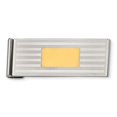 thumbnail image 1 of Pince à Billets Ip Plaquée Jaune Brossé & Poli en Acier Inoxydable, 1 of 1