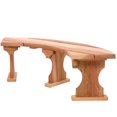 thumbnail image 1 of All Things Cedar Banc Rond Sans Dossier, 1 of 4