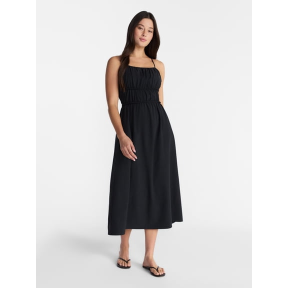 Avia Women's and Women's Plus FeatherStretch Sleeveless Maxi Dress, Sizes XS-4X