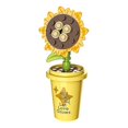 thumbnail image 1 of Mother'S Day Gift Flower Bouquet Building Kit Plant Series Potted Building Blocks Toy Gift Niuniu, 1 of 5
