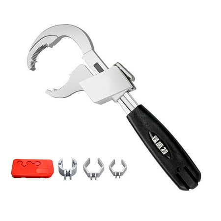 

Tbslaqlo Multifunctional Bathroom Wrench Open-Ended Bathroom Adjustable Wrench Multifunctional Tool Set