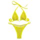 thumbnail image 1 of Bikini brillante para mujer Micro Sexy String Traje de baño de dos piezas Tanga femenina Traje de baño Zhivalor BST3006001-2, 1 of 5