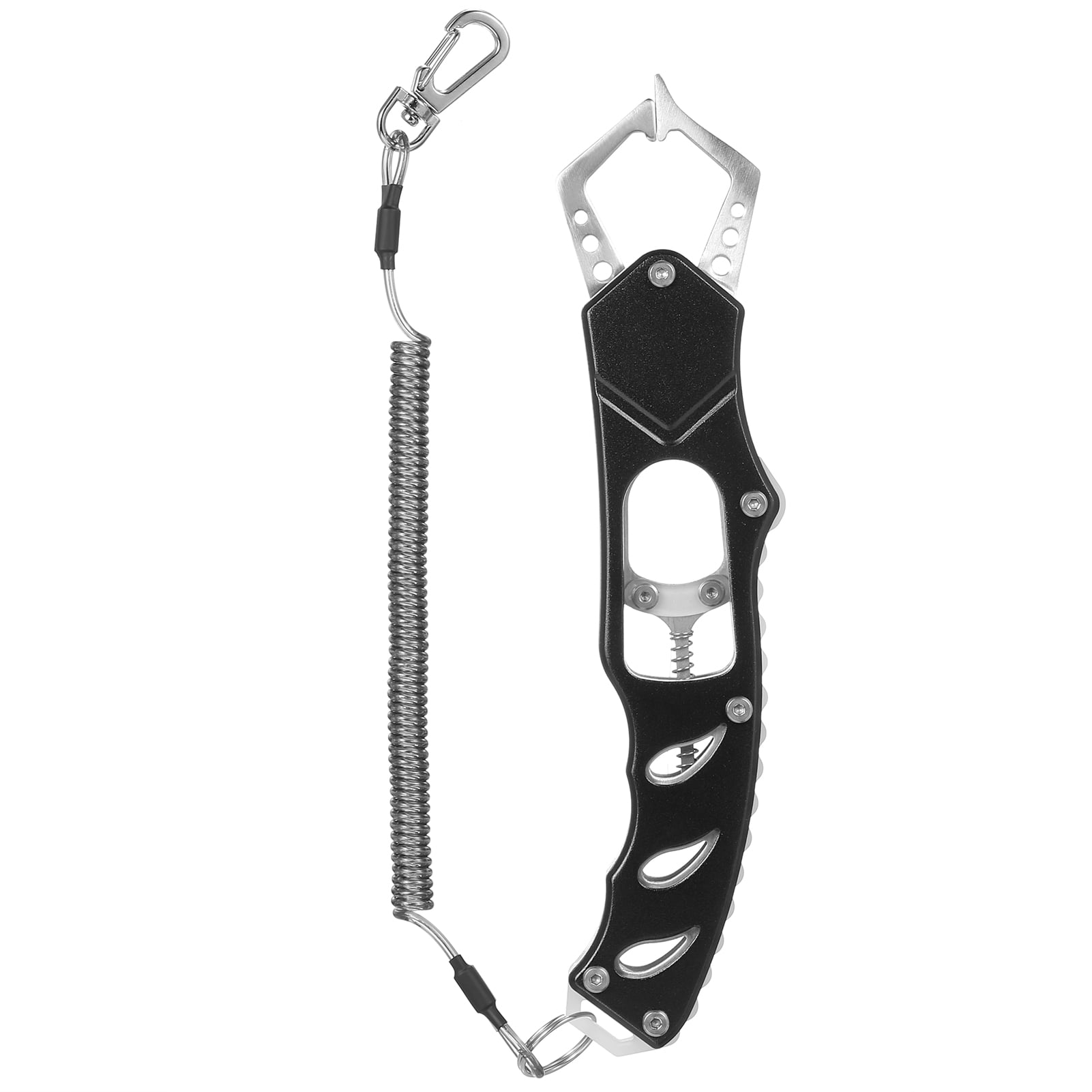 Multifunctional Fishing Pliers Combo Kit with Scissor Fish Gripper Zinger  Retractor Fishing Tackle 