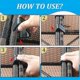 thumbnail image 4 of 10 piezas de clips para muebles de patio Clips de mimbre para muebles Clips para sofá para patio Jardín Mimbre Ratán, 4 of 5