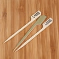 thumbnail image 4 of BambooMN Lamb Meat Marking Bamboo Paddle Skewer Picks - 3.5" (8.9cm) - 10,000 Pieces, 4 of 7