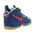 thumbnail image 3 of Nike Air Foamposite Pro Big Kids' Shoes Blue Void-University Red  644792-405, 3 of 6