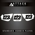 thumbnail image 2 of Attack Graphics Number Plate Backgrounds for Suzuki RM80 2001, 2 of 2