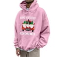 thumbnail image 2 of WXLWZYWL Uglu Christmas Hoodies for Men Gnome Hooded Sweatshirt Novelty Sweater Elf Long Sleeve Pullover Loose Fit Drawstring Hoodie, 2 of 4