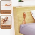 thumbnail image 5 of 2 In 1 Mattress Lifter & Bed Maker Tool, Helps Lift and Hold Mattress, Easy Lifter Mattress Riser for Bed Making, Changing Sheets, Tucks Sheets, Removes Sheets, Bed Skirts and More Purple, 5 of 9