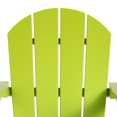thumbnail image 5 of FADINGFREE Outdoor Patio Rocking Chair, All-Weather HDPE Patio Rocker with Wide Armrests for Porch, Lawn & Garden, Lime Green, 5 of 9