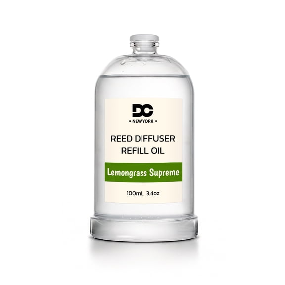 Daniella's Candles Lemongrass Supreme Reed Diffuser Refill Oil