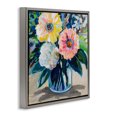 thumbnail image 3 of Stupell Industries My Treasure Bouquet Gray Framed Floater Canvas Wall Art, design by Jeanette Vertentes, 18 x 18, 3 of 9
