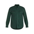 thumbnail image 2 of George Men's & Big Men's Relaxed Fit Double Pocket Flannel Shirt, Sizes XS-3XLT, 2 of 5