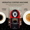 thumbnail image 3 of ChefWave Espresso Machine for use with Nespresso Capsules (Red), Holder and Cups, 3 of 7