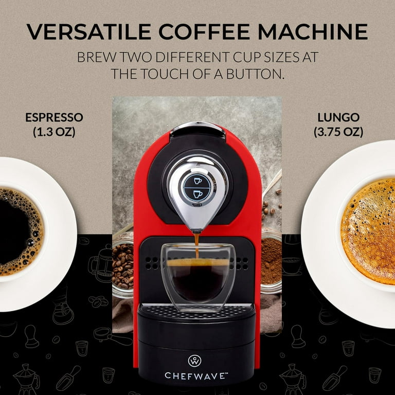  Mixpresso Dolce Gusto Machine, Latte Machine Red & Black  Cappuccino Machine Compatible With Nescafe Dolce Gusto, Red Coffee Maker:  Home & Kitchen