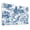 Color 3, variant on Forest 8 Pack Art Acoustic Panels Sound Absorbing Seamless Toile inspired vintage Blue white generated Decorative Soundproof Wall Panels Self Adhesive for Nursery Game Room Bedroom 48"x32"