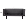 thumbnail image 5 of ReFocus™ Raw Clamp-On Acoustic Desk Divider – Reduce Noise and Visual Distractions with this Lightweight Desk Mounted Privacy Panel (Anthracite Gray, 59"  x 16" , 23.6"  x 16" , & 23.6"  x 16" ), 5 of 6