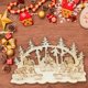 thumbnail image 3 of Bricolaje Navidad Juguete de madera Fiesta de Navidad Adornos de escritorio Decoración para el hogar (JM01693) Tmvgtek Para estrenar, 3 of 9