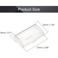 thumbnail image 2 of HUGFEGWE 2 x 18650 Battery Storage Case Holder Organizer Box Transparent 2Pcs CA919-114774, 2 of 6