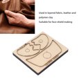 thumbnail image 4 of Leather Leather Cutting Die Set Cheek Patch Shaped Manual Punching Molds DIY Craft Tools Alloy Steel, 4 of 8