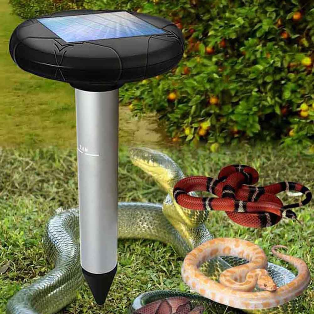 Gopher Repellent Ultrasonic Solar Powered Mole Repellent Stakes