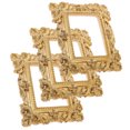 thumbnail image 3 of Miangastore 3 Pcs Cadres Photo Accessoires Décoratifs en Résine Cadres Photo Rétro Décorations Maison, 3 of 9