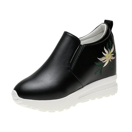 

Mortilo Outdoor Leisure Women s Wedges Casual Sneakers Heel Slipon Breathable Shoes Women s Casual Shoes Gift