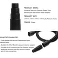 Protoiya 2pcs Vacuum Hose Adapter Universal Vacuum Attachment Adapter