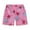 Red-C, variant on PINQI Casual Elastic Waist Active Shorts Pants for Boys Girls Summer Leisure Vacation Cute Beach Pants Fashion Sports Shorts(Black-A,5-6 Years)