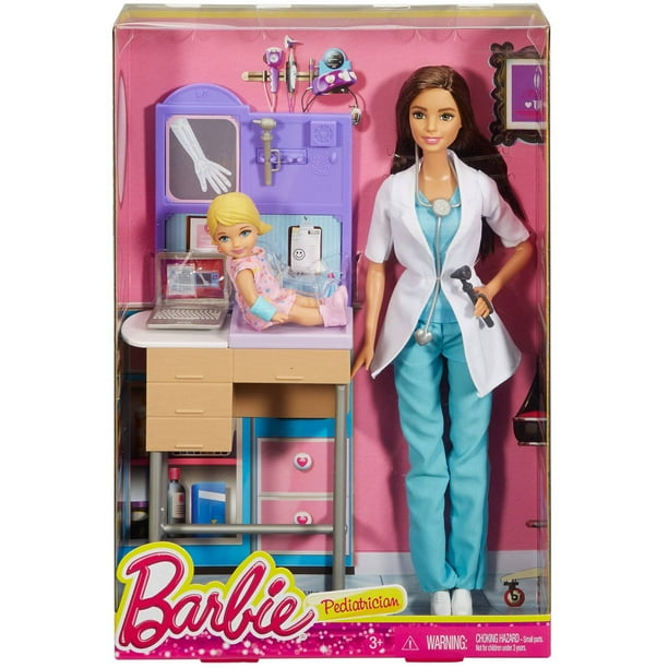 Barbie Careers Pediatrician Playset - Walmart.com - Walmart.com