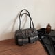 thumbnail image 5 of Bolso Mano Hombro Boston Tote Bag S para Mujer Sólido PU Cuero Clutch Monedero, 5 of 9