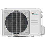 Senville 24000 BTU Mini Split Air Conditioner Heat Pump, LETO Series, 208/230V, Works with Alexa, White
