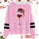 thumbnail image 2 of WILLBEST Sudadera con Capucha Sudadera con Capucha y Cordón con Estampado Navideño Informal para Mujer X-Grande, 2 of 3