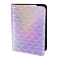 thumbnail image 2 of Pofeuu Fish Scale1 Print Travel Document Organizer Passport Holder Men Women for Family (6.5 in x 4.5 in),Wallet Holder Credit Card Clutch Bag Case, 2 of 5