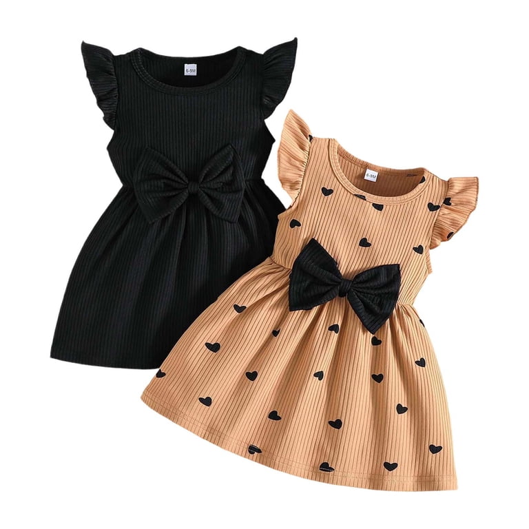 dark brown baby girl dress Hpapadks Dresses for Girls Floral Print Matching Two Piece Summer Set Toddler Dress 6-9 Months, Infant Girl's, Size: 9M(6-9M) Sleeve Length_Short Sleeve Sheath/Column Halter Sleeveless Floor-Length Select Jacket Size:EU52/US42 12Months 20 18 12