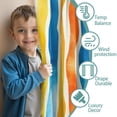 thumbnail image 3 of Blackout Kids Curtains,Colorful and Grey Abstract Art Artwork Childrens Insulated Curtains Set Of 2,Bedroom Essentials,Toddler Room Decor 52x84in(132x213cm), 3 of 4