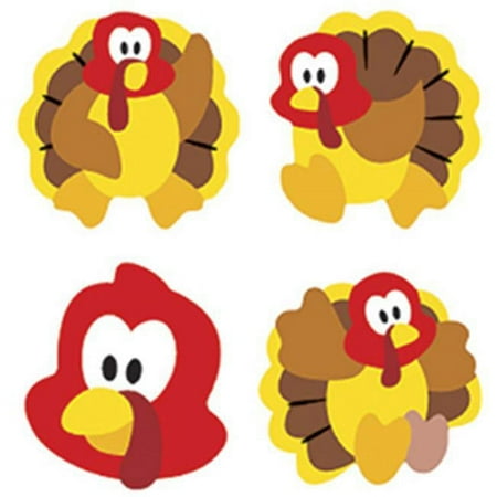 UPC: 0078628460674 | Trend Enterprises Inc. T-46067 Supershapes Stickers Turkey Time