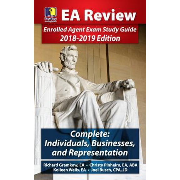 Pre-Owned Passkey Learning Systems EA Review Complete: Individuals, Businesses, and Representation: Enrolled Agent Exam Study Guide 2018-2019 Edition (Hardcover (Hardcover) 0999804308 9780999804308