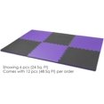 thumbnail image 5 of Xspec 1" Extra Thick Interlocking Home Gym Foam Floor Mat Reversible Tiles (24" x 24") | 12 Pieces, 48 Square feet | Protective Flooring for Work Out Exercise, 5 of 18