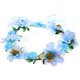 thumbnail image 5 of Blue Plastic Floral Crown Headband for Women Adjustable and Elegant Design for Wedding Party Photo Prop Fits Most Heads, 5 of 5