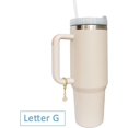 thumbnail image 2 of Walkfairy Letter Charm Accessories for Cup 2PCS Initial Name ID Personalized Handle Charm for Tumbler, 2 of 11