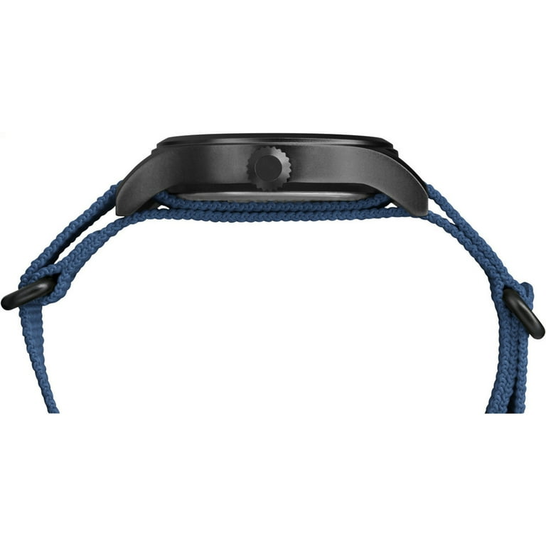 Timex Men s Expedition Scout 40mm Fabric Slip Thru Strap Blue Watch TW4B15600 Walmart