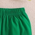 thumbnail image 5 of EnJoCho Baby Boy Clothes 12 Kids Boy Outfits Clothes Short Sleeve Cartoon Prints Shorts Suit Summer Beach Fashion Party Outfits Green 3-6 Months, 5 of 5