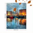 thumbnail image 3 of Rainbow Skyline Cityscape Canvas Print, Wall Art for Living Room Bedroom Office Dining Room Hallway Decor, 3 of 8