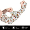 thumbnail image 3 of Picia Christmas Santa Claus Arm Sleeves for Men and Women - Tattoo Cover Up UPF 50+ Cooling Sports Sleeve for Basketball Golf Football-One Size, 3 of 8