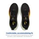 thumbnail image 5 of Zapato para correr Brooks Glycerin 23 Mujer Negro/Durazno Talla 9, 5 of 7