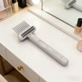 thumbnail image 6 of Leodye 1PCS 2-in-1 Double Sided Hair Brush Cleaner Tool with Bristle Pick Orange Comb Cleaner for Removing Hair Debris and Dust -7*3.94IN, 6 of 7